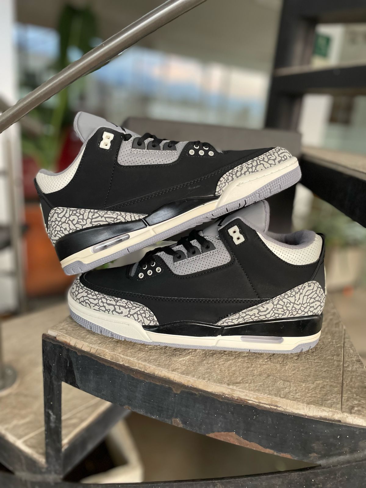 Air JORDAN 3 off noir